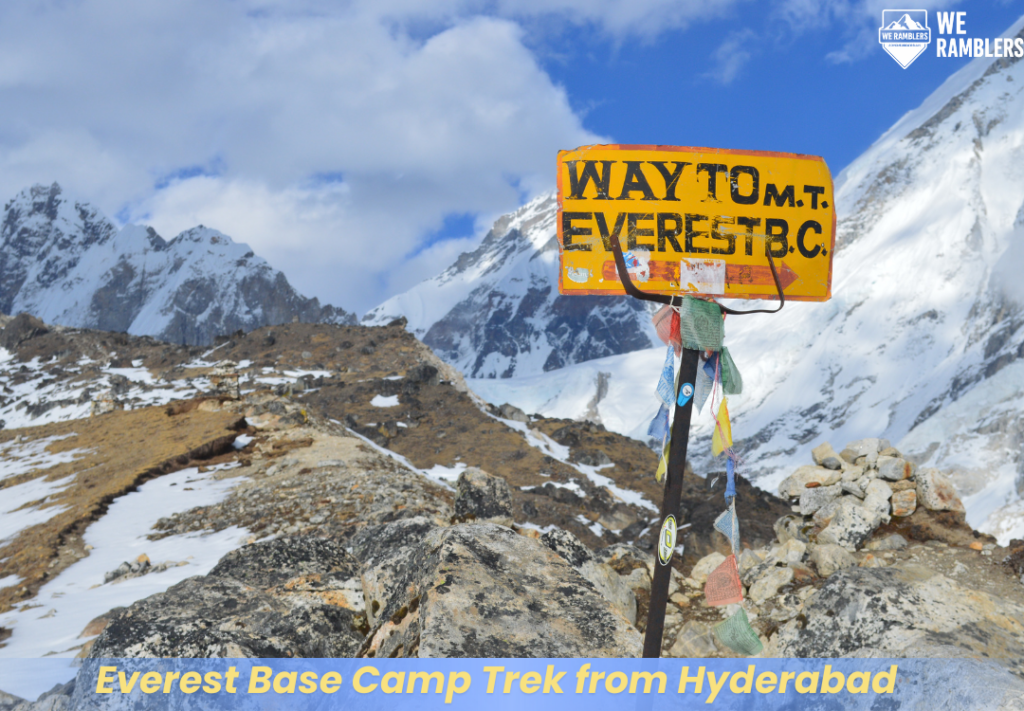 Everest Base Camp Trek from Hyderabad
