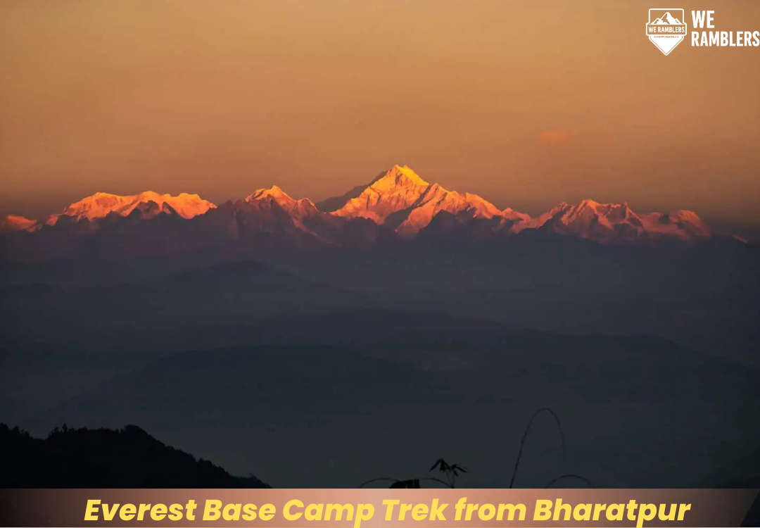 EBC trek from Bharatpur