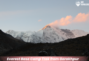 EBC trek from Gorakhpur