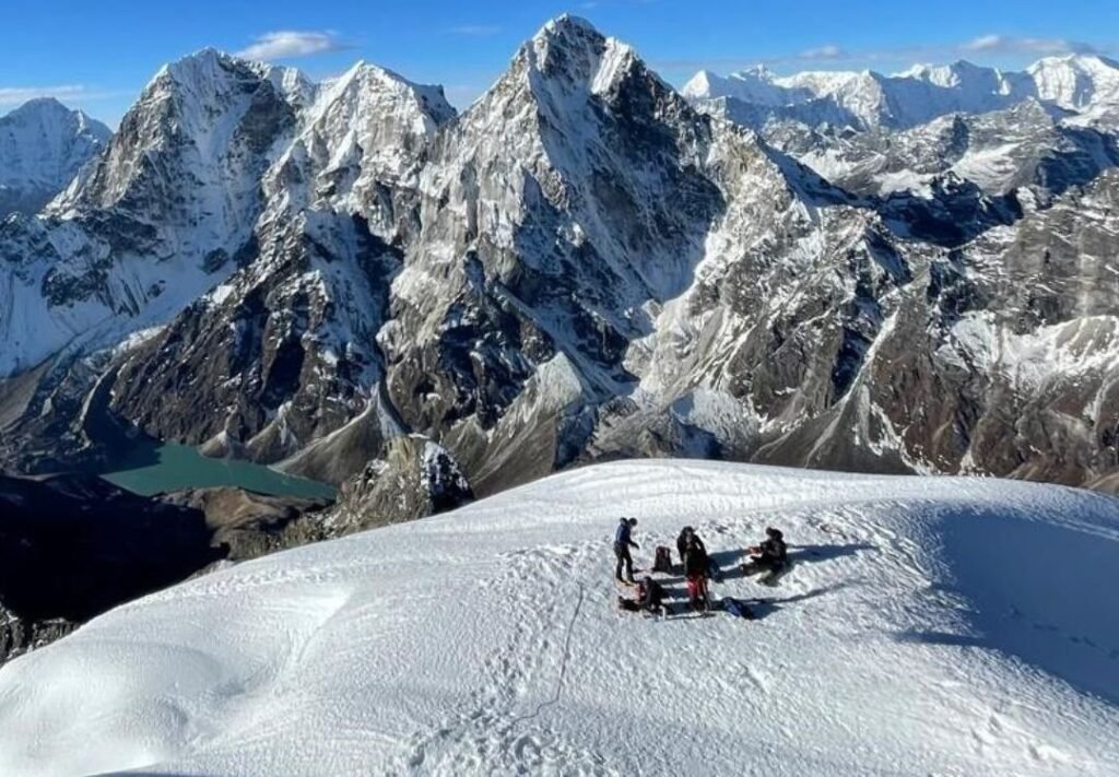 Rescue During Lobuche Peak Climb