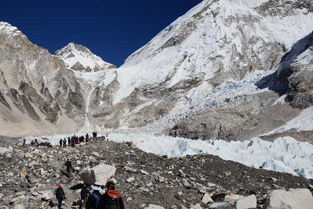 Distances covered during the Everest Base Camp Trek