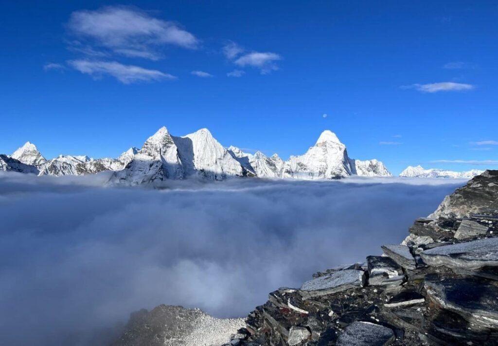 View from Island Peak