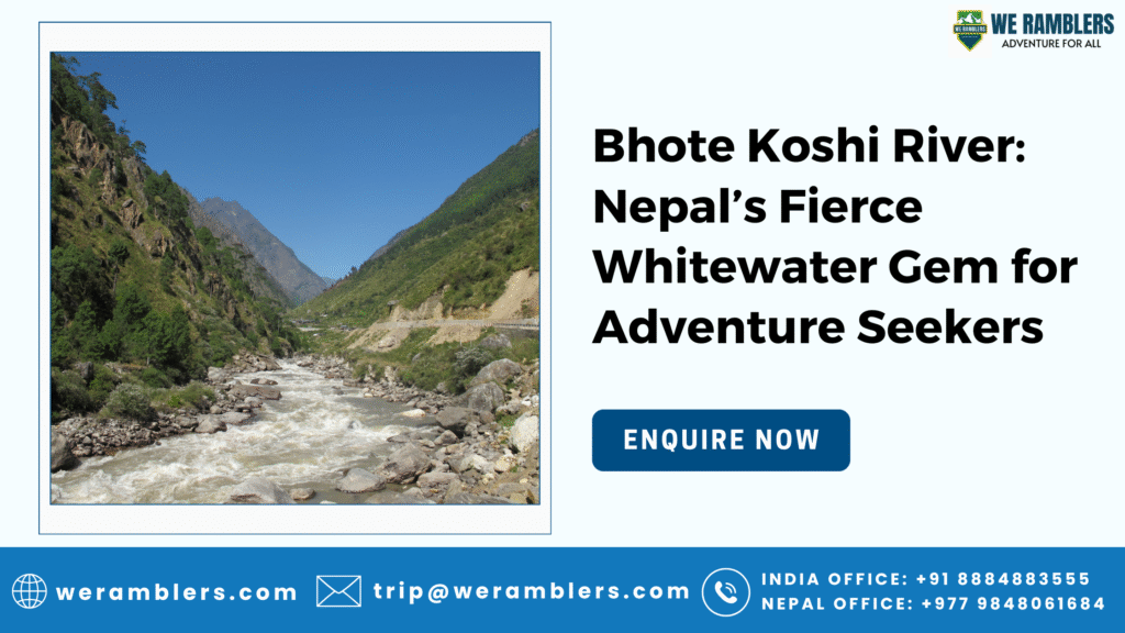 Bhote Koshi River