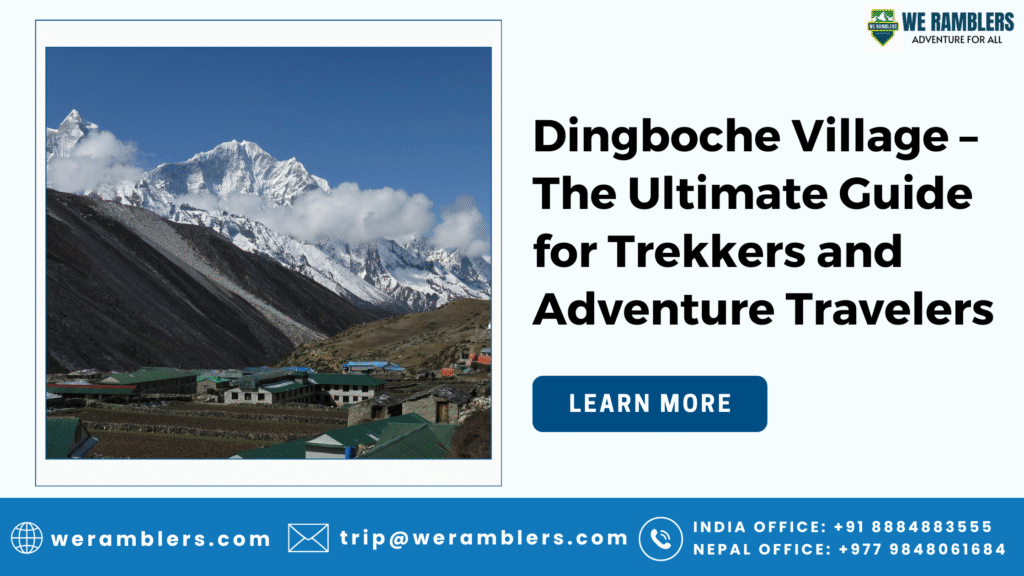 Dingboche Village