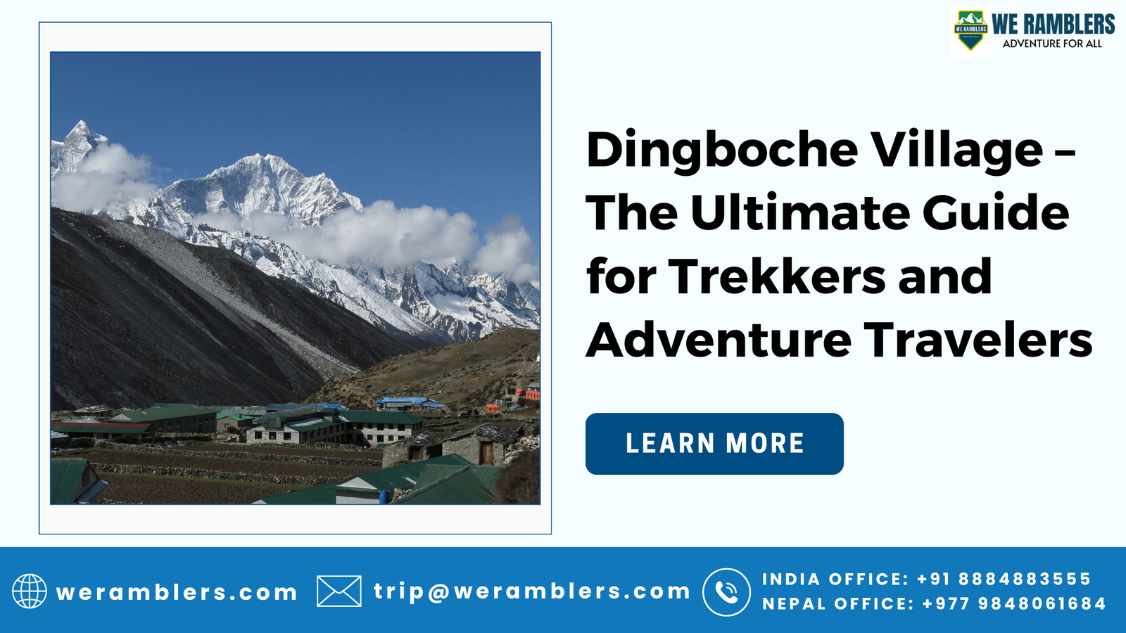 Dingboche Village