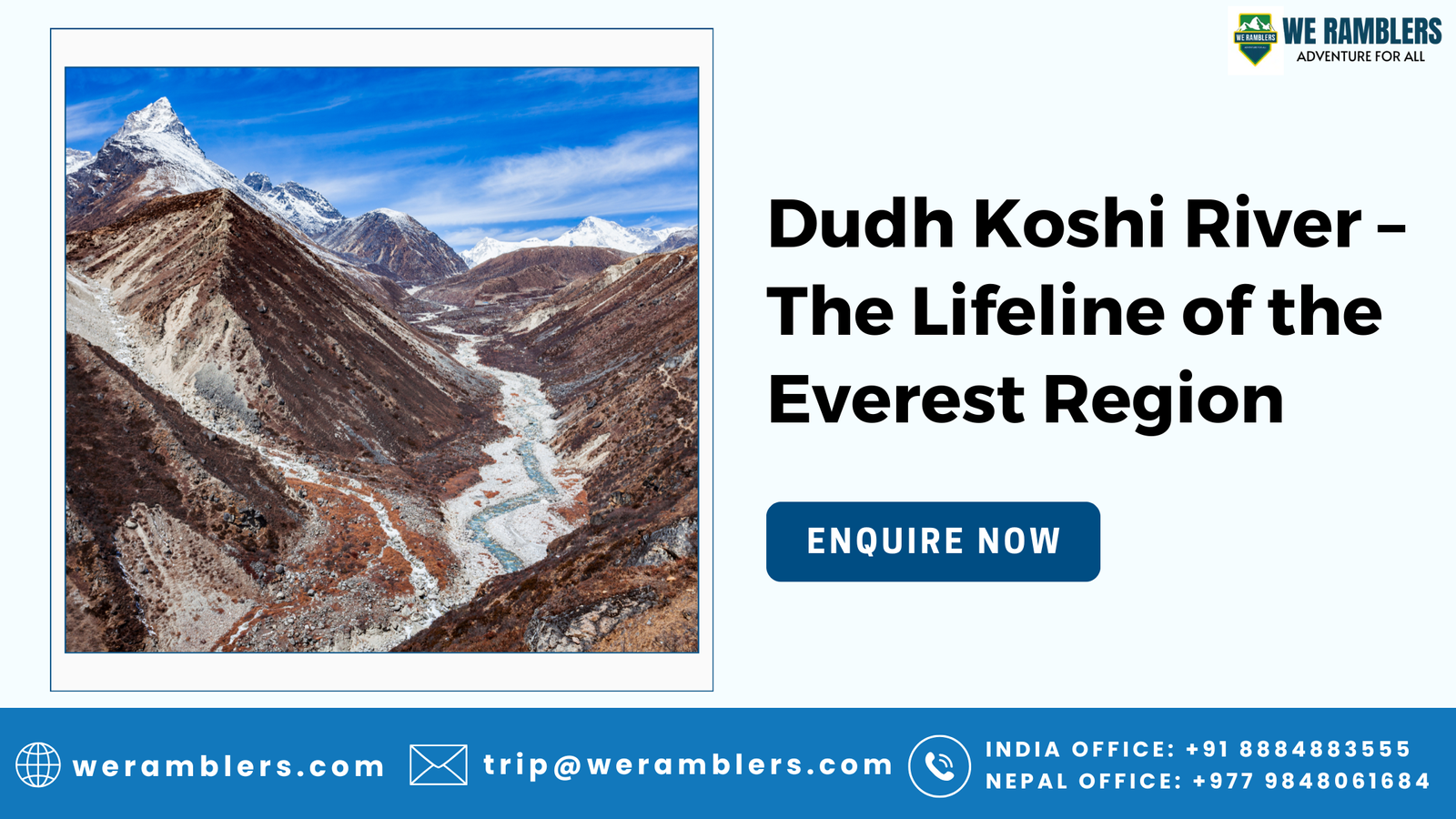 Dudh Koshi River