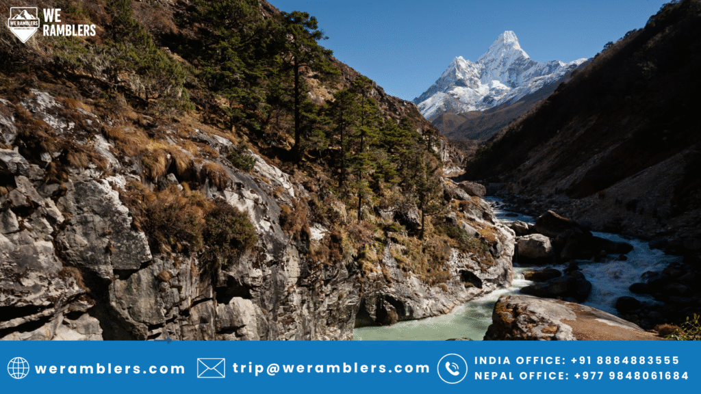 Dudh Koshi River during Everest Base Camp Trek