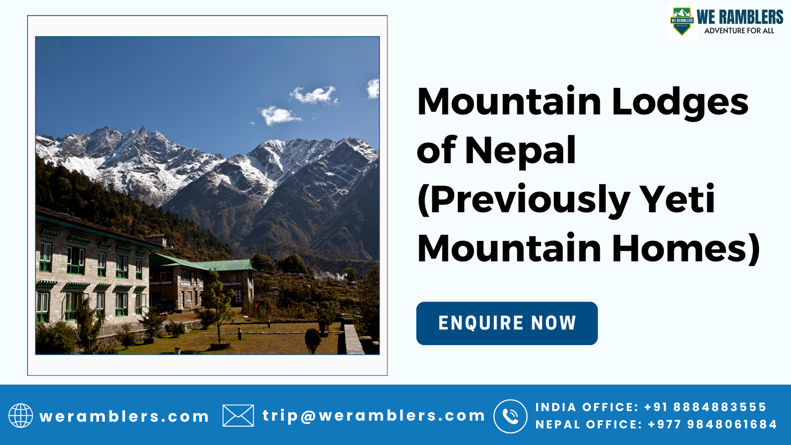 Mountain Lodges of Nepal