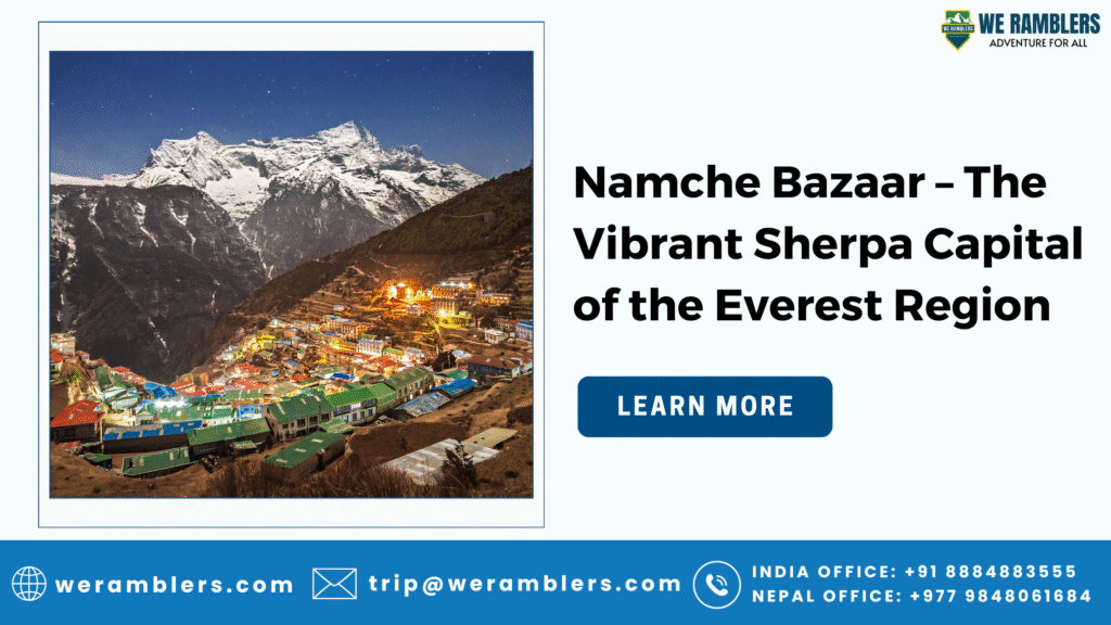 Namche Bazaar
