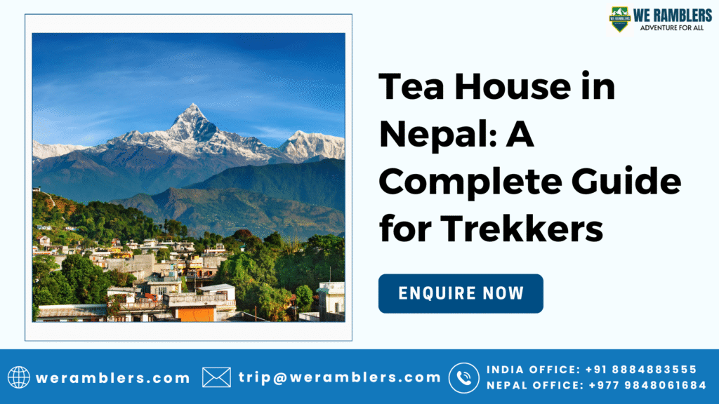 Tea House in Nepal