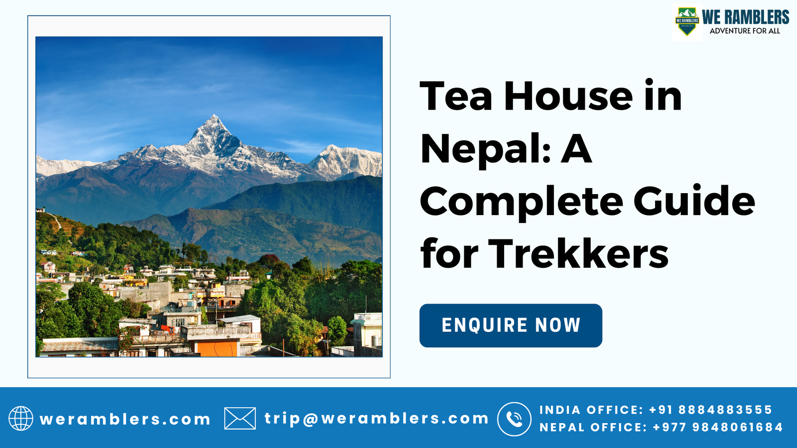 Tea House in Nepal