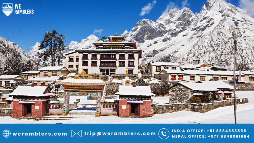 Tengboche Monastery in Khumbu Everest Region