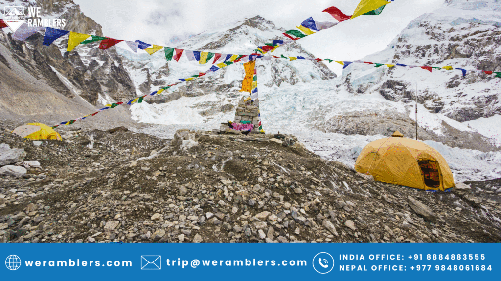 Tents at Everest Base Camp