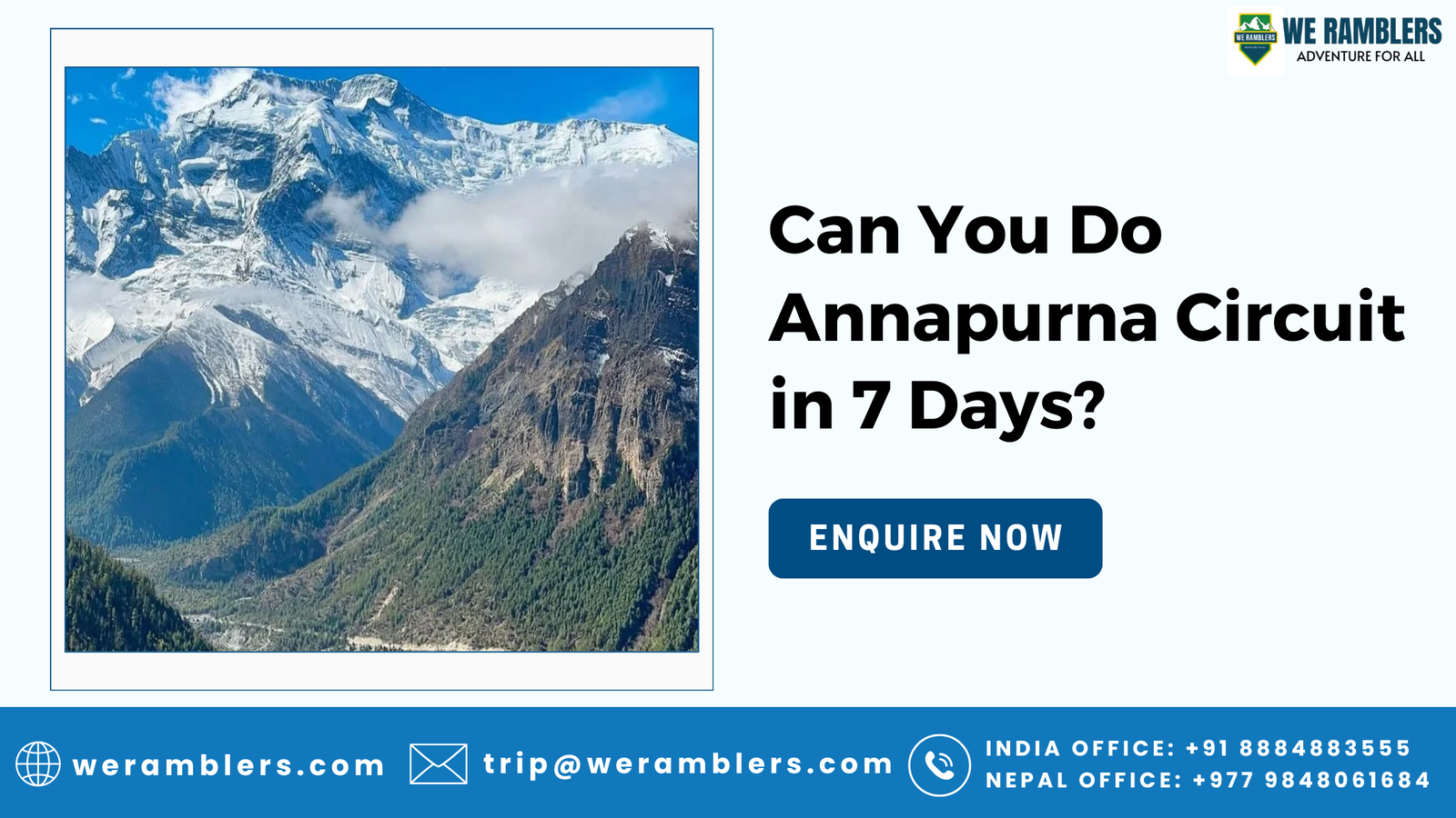 Can You Do Annapurna Circuit in 7 Days?