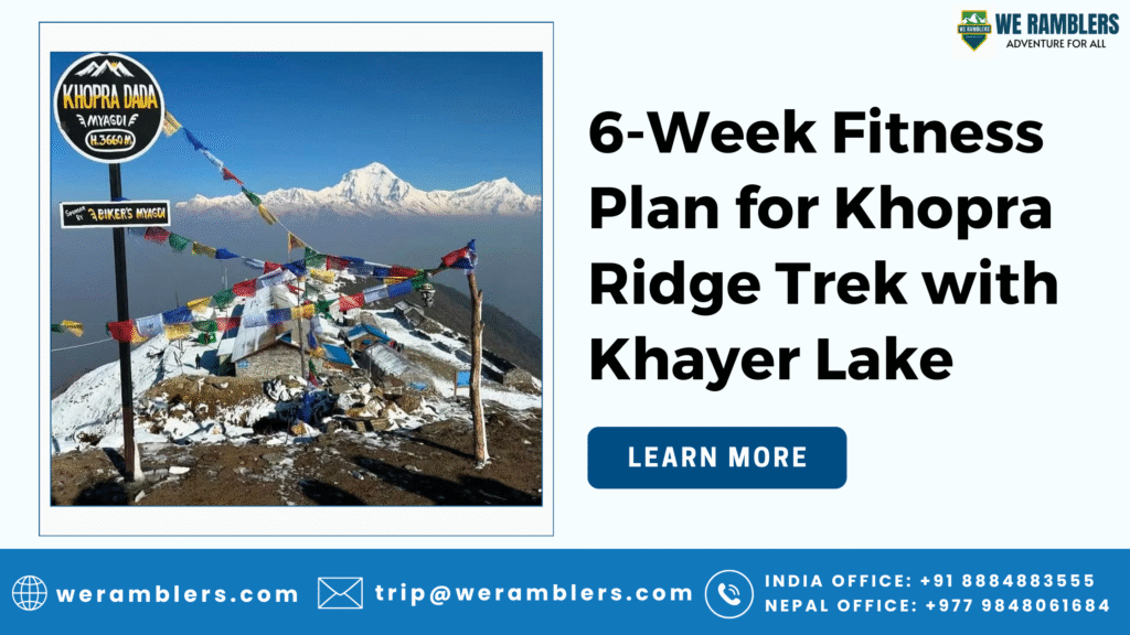 Khopra Ridge Training Plan