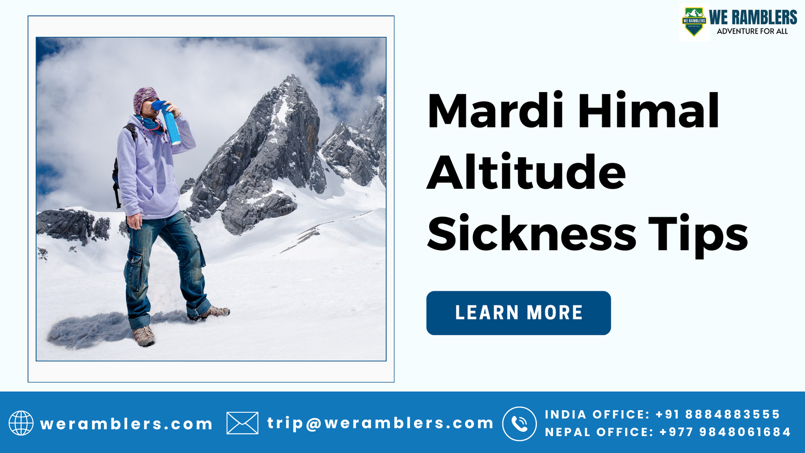 Mardi Himal Altitude Sickness Tips