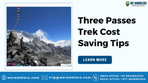 Three Passes Trek Cost Saving Tips