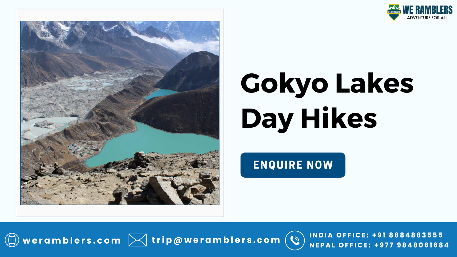 Gokyo Lakes Day Hikes