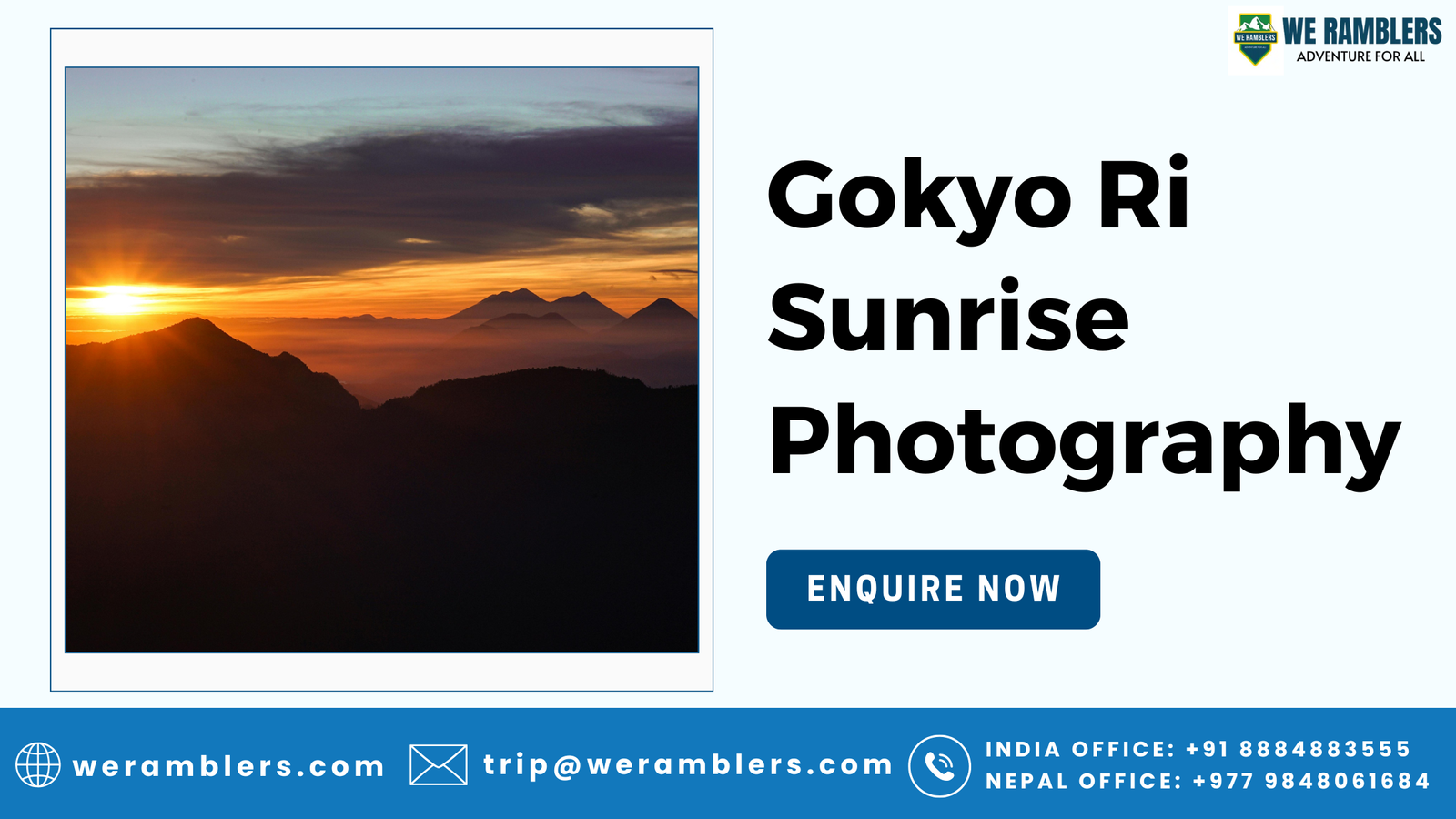 Gokyo Ri Sunrise Photography