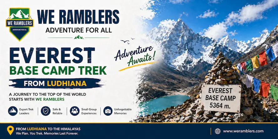 Everest Base Camp Trek from Ludhiana