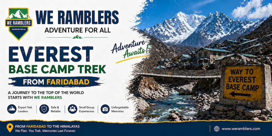 Everest Base Camp Trek from Faridabad