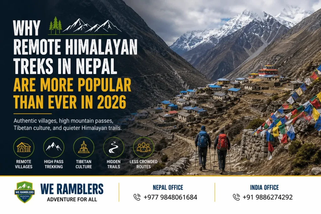 Remote Himalayan Treks in Nepal