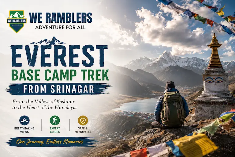Everest Base Camp Trek from Srinagar