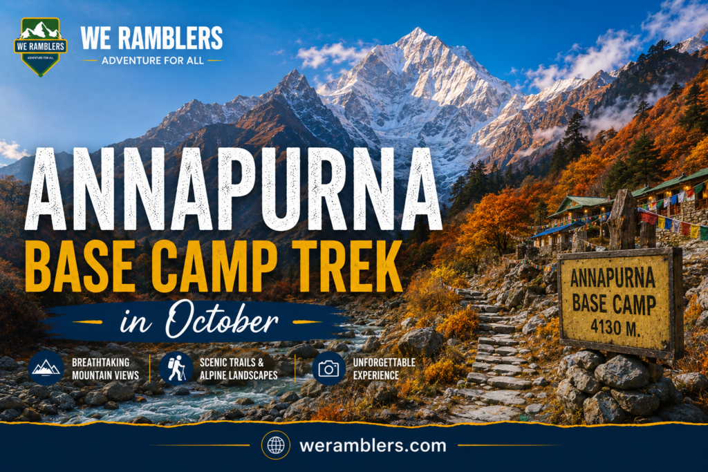 Annapurna Base Camp Trek in October