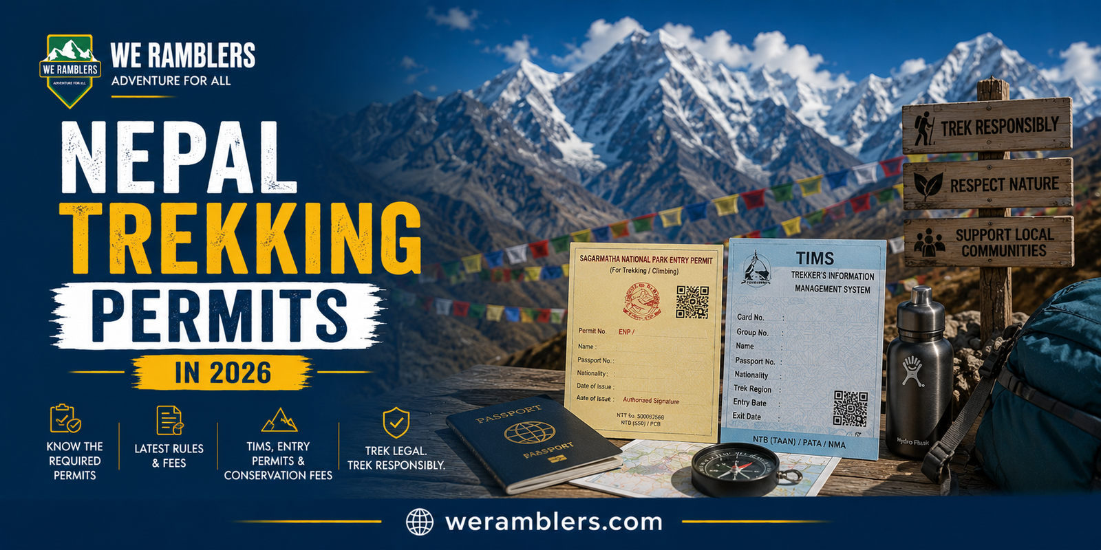 Nepal Trekking Permits in 2026