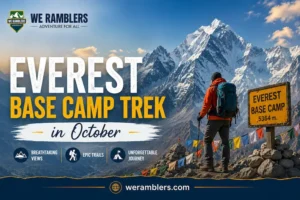Everest Base Camp Trek in October