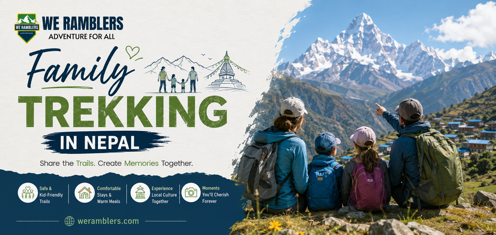 Family Trekking in Nepal