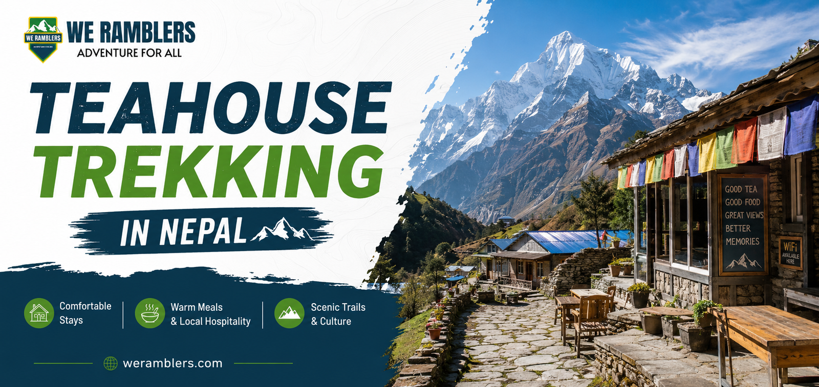 Teahouse Trekking in Nepal