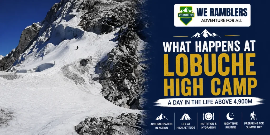What Happens at Lobuche High Camp
