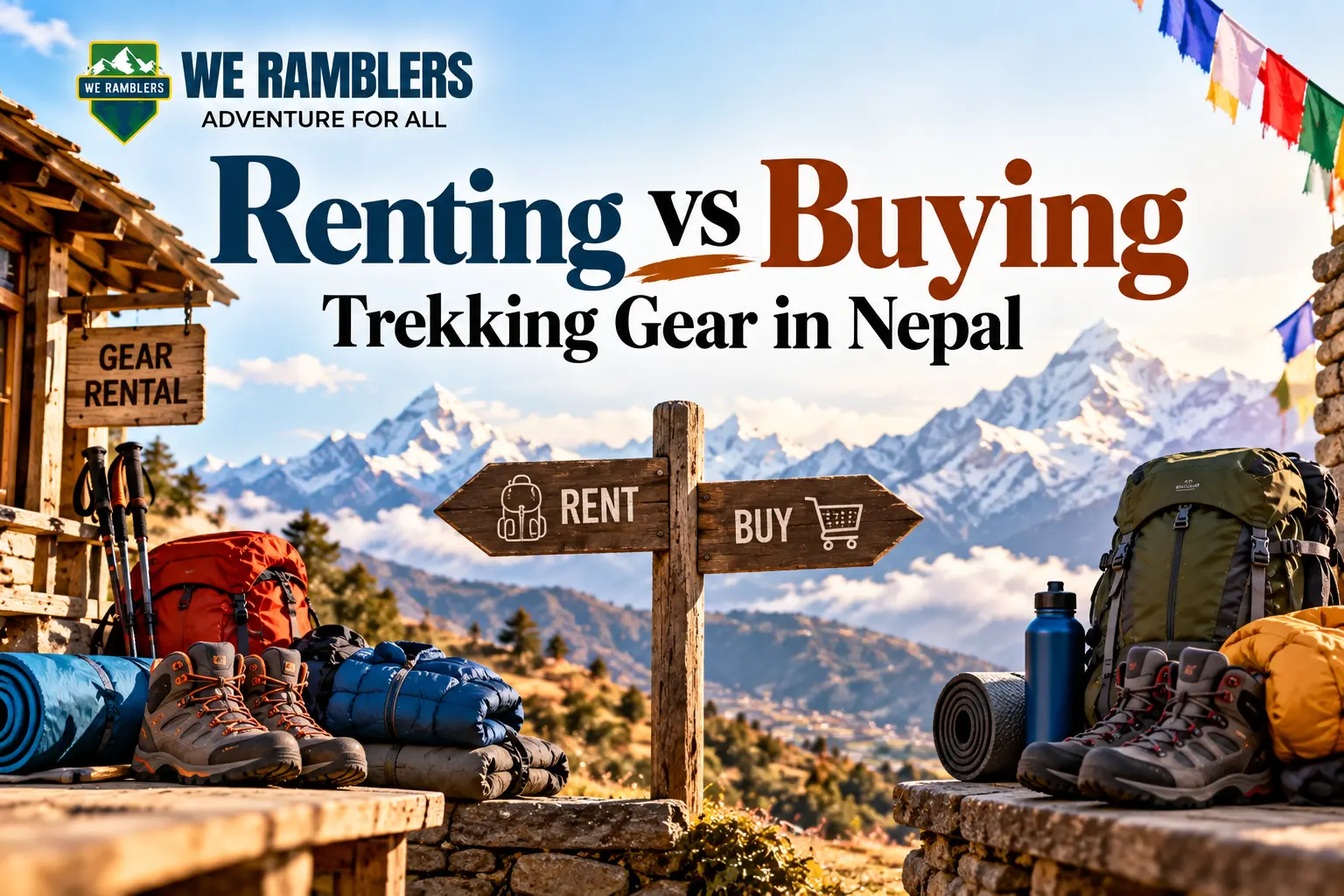 Renting vs Buying Trekking Gear in Nepal